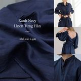  [113] Vải Linen Tưng Hàn 150gsm Chính Phẩm Mát, Cao Cấp Lên Sơ Mi, Váy, Đầm, Set Bộ (Giá Bán 0.5m) 