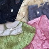  [Vải MM] (284) Vải Ren Gấm Tơ Sang Trọng Không Giãn Lên Áo, Đầm, Váy, Áo Dài, Set Thiết Kế (Giá Bán 0.5m) 