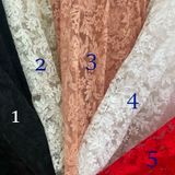  [Vải MM] (283) Vải Ren Tơ Mềm Nhẹ, Không Giãn Lên Áo Kiểu, Đầm, Váy, Áo Dài, Set Thiết Kế (Giá Bán 0.5m) 