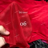  [Vải MM] (Giá 0.5m) (771) Vải Thun Lưới Dẻo Co Giãn 4 Chiều Lên Đầm, Váy, Set Bộ Thiết Kế Cần Lót 