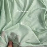  [Vải MM] (Giá 0.5m) (771) Vải Thun Lưới Dẻo Co Giãn 4 Chiều Lên Đầm, Váy, Set Bộ Thiết Kế Cần Lót 