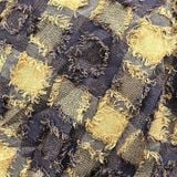  [843] Vải Dạ Chỉ Nổi Vuông Dày Vừa Lên Sơ Mi, Set Bộ, Quần, Váy, Đầm Sang Trọng Đứng Form (Giá bán 0.5m) 