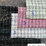  [845] Vải Dạ Tweed Đan Kép Dày Vừa Lên Vest, Set Bộ, Quần, Váy, Đầm Thiết Kế (giá bán 0.5m) 