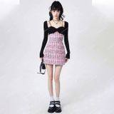  [845] Vải Dạ Tweed Đan Kép Dày Vừa Lên Vest, Set Bộ, Quần, Váy, Đầm Thiết Kế (giá bán 0.5m) 