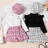  [845] Vải Dạ Tweed Đan Kép Dày Vừa Lên Vest, Set Bộ, Quần, Váy, Đầm Thiết Kế (giá bán 0.5m) 