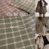  (851) Vải Dạ Kẻ Caro Dày Vừa, Không Giãn Lên Sơ Mi, Váy, Đầm, Quần, Set (Giá bán 0.55m) 