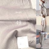  [Vải MM] [105] Vải Linen Bột Mịn Đã Wash Mát Lên Sơ Mi, Quần, Váy, Đầm, Bộ, Áo Dài (giá bán 0.55m) 