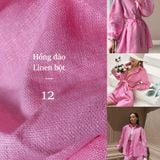  [Vải MM] [105] Vải Linen Bột Mịn Đã Wash Mát Lên Sơ Mi, Quần, Váy, Đầm, Bộ, Áo Dài (giá bán 0.55m) 