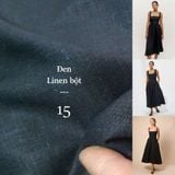  [Vải MM] [105] Vải Linen Bột Mịn Đã Wash Mát Lên Sơ Mi, Quần, Váy, Đầm, Bộ, Áo Dài (giá bán 0.55m) 