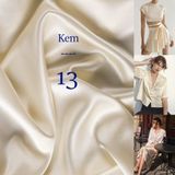  [Vải MM] (300) Vải Lụa Ngọc Trai Loại 1 Chính Phẩm Giãn Nhẹ, Mướt May Áo Dài, Sơ Mi, Váy, Đầm, Set Bộ (Giá bán 0.55m) 