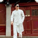  [313] Vải Tafta Gấm Xà Cừ Cao Cấp May Áo, Áo Dài, Váy, Đầm, Set Bộ (giá bán 0.5m) 