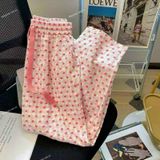  [Vải MM] (410) Vải Caro Họa Tiết Nơ Mùa Hè Lên Áo, Quần, Váy, Đầm, Set Bộ (Giá Bán 0.55m) 