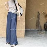  [Vải MM] (801) Vải Jean Lụa Chính Phẩm Mềm, Mát Lên Sơ Mi, Váy, Đầm, Set Bộ (Giá 0.55m) 