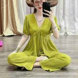  [Vải MM] (758) Vải Thun Xốp Nhật Co Giãn 4c Lên Quần, Váy, Đầm, Set Bộ Không Cần Lót (Giá Bán 0.55m) 