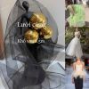  [Vải MM] (Giá 0.5m) (251) Vải Lưới Cứng Đứng Form, Không Giãn Lên Áo Kiểu, Đầm, Váy Thiết Kế 