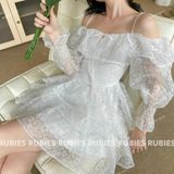  [Vải MM] [213] Vải Tơ Hoa Mai Thời Trang Mềm, Nhẹ Lên Sơ Mi, Đầm, Váy Đẹp, Sang Trọng Cần Lót (Giá Bán 0.5m) 