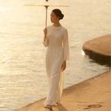  [Vải MM] (301) Vải Lụa Mango Loại 1 Chính Phẩm Mềm, Mượt May  Áo Dài, Sơ Mi, Váy, Đầm, Set Bộ (Giá Bán 0.55m) 