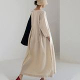  [Vải MM] [112]  Vải Linen Bột Dày Chính Phẩm Mịn, Mát Lên Sơ Mi, Quần, Váy, Đầm, Bộ, Áo Dài (Giá Bán 0.55m) 