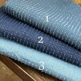  [804] Vải Jean Chấm Thời Trang Chính Phẩm Lên Sơ Mi, Váy, Đầm, Set Bộ (giá bán 0.5m) 