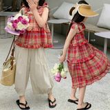  [Vải MM] (408) Vải Kate Caro Hot Trend Dày Vừa, Không Giãn Lên Sơ Mi, Váy, Đầm, Quần, Set (Giá Bán 0.55m) 