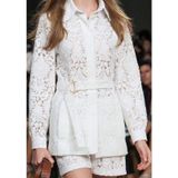  [282] Vải Ren Hoa Không Giãn Lên Áo, Váy, Đầm, Set Bộ Thiết Kế Phù Hợp Ngày Hè (Giá Bán 0.5m) 