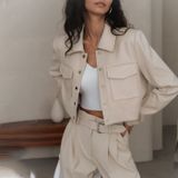  [810] Vải Kaki USA Loại 1 Chính Phẩm Không Giãn Lên Quần, Áo Khoác, Vest, Váy, Đầm Nam Nữ (giá bán 0.55m) 