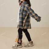  [Vải MM] (839) Vải Dạ Caro Hot Trend Dày Vừa, Không Giãn Lên Sơ Mi, Áo Khoác, Váy, Đầm, Quần, Set (Giá Bán 0.55m) 