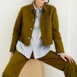  [810] Vải Kaki USA Loại 1 Chính Phẩm Không Giãn Lên Quần, Áo Khoác, Vest, Váy, Đầm Nam Nữ (giá bán 0.55m) 