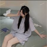  [Vải MM] (405) Vải Sơ Mi Caro 8 Li Mềm, Mát lên Sơ Mi Nam Nữ, Đầm, Set Bộ (Giá bán 0.55m) 