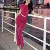  [Vải MM] (759) Vải Thun Ướt Mềm, Mát, Mịn, Co Giãn Tốt Lên Đồ Bơi, Bikini, Váy, Đầm, Áo Body (Giá Bán 0.5m) 