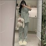  [Vải MM] (405) Vải Sơ Mi Caro 8 Li Mềm, Mát lên Sơ Mi Nam Nữ, Đầm, Set Bộ (Giá bán 0.55m) 