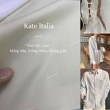  [Vải MM] (422) Vải Sơ Mi Kate Ý Cao Cấp Mịn, Mát, Chống Nhăn May Sơ Mi Nam Nữ, Váy, Đầm, Bộ (Giá bán 1.5m) 