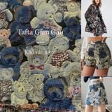  [Vải MM] (846) Bố Dạ Gấu Chính Phẩm Đẹp Chuyên Lên Vest, Váy, Đầm, Set Thiết Kế (Giá Bán 0.5m) 