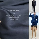  [554] Vải Wool Italia Dày Dặn Chuyên Lên Quần, Vest, Blazer Nam Nữ Cao Cấp 