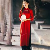  [Vải MM] (300) Vải Lụa Ngọc Trai Loại 1 Chính Phẩm Giãn Nhẹ, Mướt May Áo Dài, Sơ Mi, Váy, Đầm, Set Bộ (Giá bán 0.55m) 