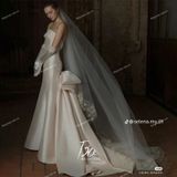  [Vải MM] (308) Vải Tafta Lụa Chính Phẩm Bóng Mướt, Không Giãn Lên Váy, Đầm, Set (Giá bán 0.5m) 