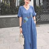  [Vải MM] [151] Vải Đũi Lạnh Vân Mây Chống Nhăn May Sơ Mi, Đầm, Váy Thiết Kế Không Cần Lót (Giá bán 0.55m) 