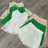  [Vải MM] (219) Vải Tơ Hoa Lớn Mềm, Lên Sơ Mi, Đầm, Váy Đẹp, Sang Trọng Cần Lót (Giá Bán 0.5m) 