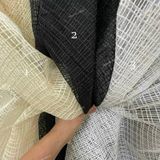  [Vải MM] (220) Vải Tơ Lưới Đan Nổi Thiết Kế Lên Đầm, Váy, Set Bộ, Áo Dài Thiết Kế, Sang Trọng Cần Lót (Giá Bán 0.5m) 