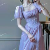  [Vải MM] (211) Vải Tơ Nhăn Nhẹ, Mềm, Mướt Lên Sơ Mi, Đầm, Váy Đẹp, Sang Trọng (Giá Bán 0.5m) 