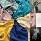  [Vải MM] [152] Vải Đũi Lụa Lạnh Chính Phẩm Mịn Mát Lên Sơ Mi, Áo Dài, Váy, Đầm (Giá bán 0.55m) 