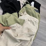  [Vải MM] [107] Vải Linen Bamboo Đã Wash Ít Nhăn, Mềm, Mát Lên Sơ Mi, Set Bộ, Váy, Đầm (Giá Bán 0,55m) 