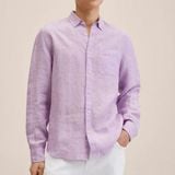  [Vải MM] [105] Vải Linen Bột Mịn Đã Wash Mát Lên Sơ Mi, Quần, Váy, Đầm, Bộ, Áo Dài (giá bán 0.55m) 