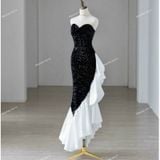  [Vải MM] (604) Vải Nhung Kim Sa Co Giãn May Áo Dài, Áo Kiểu, Váy, Đầm Thiết Kế (Giá 0.5m) 