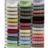  [831] Vải Dạ Tweed Sọc Dày Vừa Lên Vest, Set Bộ, Quần, Váy, Đầm Sang Trọng Đứng Form (Giá Bán 0.5m) 