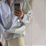  [Vải MM] (406) Vải Kate Sọc Nhỏ May Sơ Mi Nam Nữ, Đầm, Váy, Bộ (Giá Bán 0.55m) 