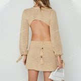  [Vải MM] (720) Vải Len Đan Thời Trang Lên Áo, Váy, Đầm, Set Đồ Thiết Kế, Đồ Đi Biển (Giá Bán 0.5m) 