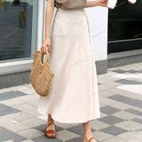  [Vải MM] [107] Vải Linen Bamboo Đã Wash Ít Nhăn, Mềm, Mát Lên Sơ Mi, Set Bộ, Váy, Đầm (Giá Bán 0,55m) 