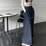  [Vải MM] (800) Vải Jean Denim Co Giãn Nhẹ, Dày Vừa Lên Sơ Mi, Váy, Đầm, Set Bộ (giá 0.55m) 