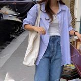  [Vải MM] (406) Vải Kate Sọc Nhỏ May Sơ Mi Nam Nữ, Đầm, Váy, Bộ (Giá Bán 0.55m) 